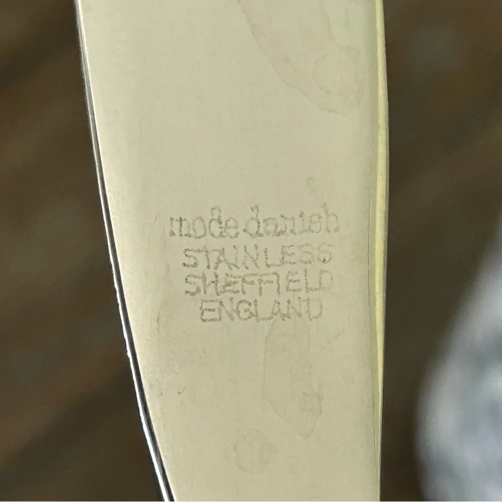 Vintage Mode Danish Sheffield Blade Knife Made in England
